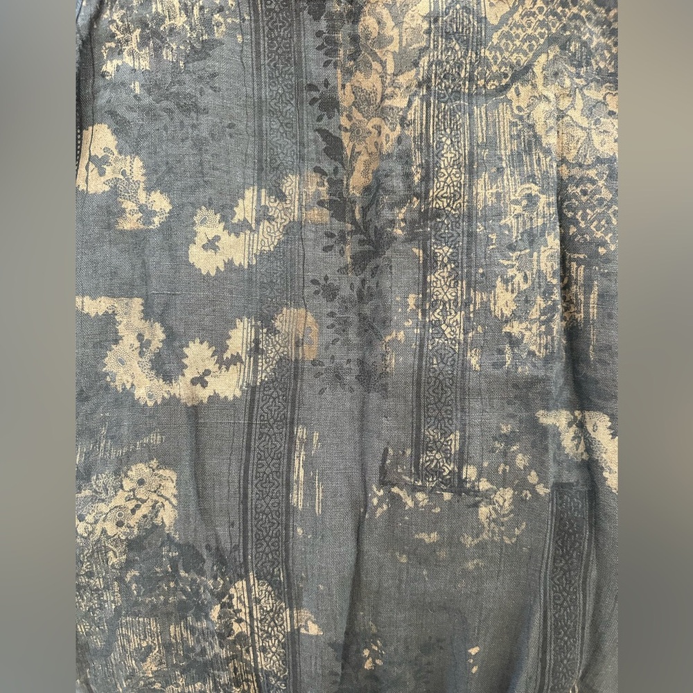 Blue Fish Lace Pinafore in Vintage Indigo - Picture 5 of 7